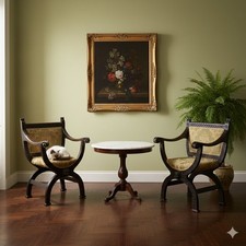 Chaises Savonarola Anciennes