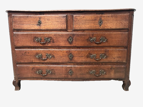 Commode louis chene - louis, xv