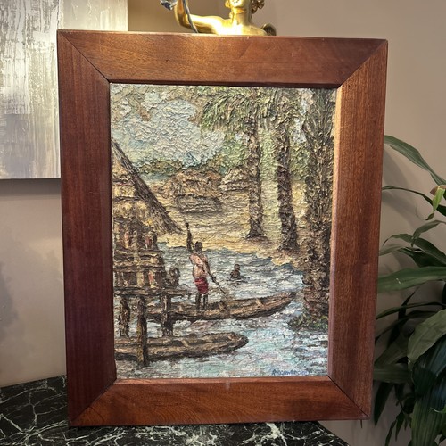 Tableau huile sur - huile, panneau