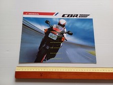 Honda CBR 1000 F - 600 F 1987 1st Series Leaflet ITALIAN Motorcycle Original Brochure