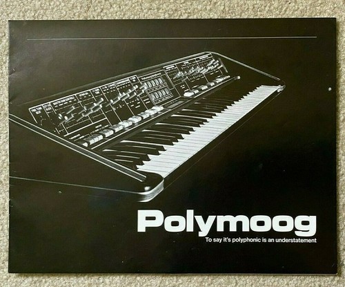 Moog polymoog 1976 - "polymoog", 12