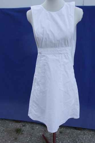 Tablier coton blanc - n°15,
