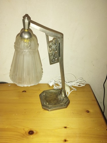 Lampe bureau art déco - lampe,