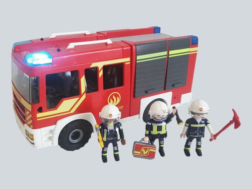 Camion pompier playmobil - camion,
