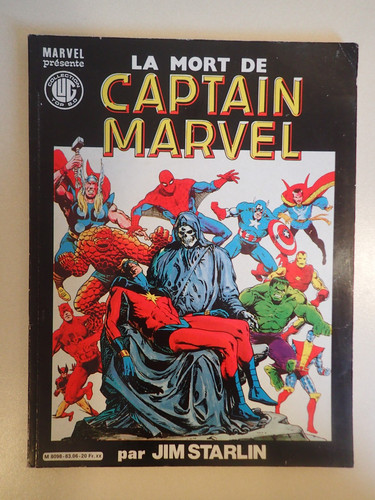 Mort captain marvel - mort, de