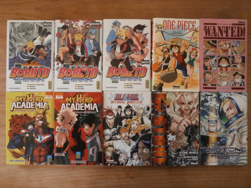 Lot manga shonen - 10,