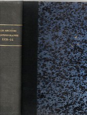 LES ARCHIVES CONTEMPORAINES