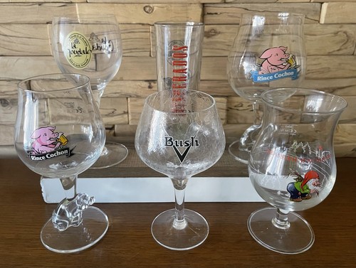 Lot verres à - de, 6