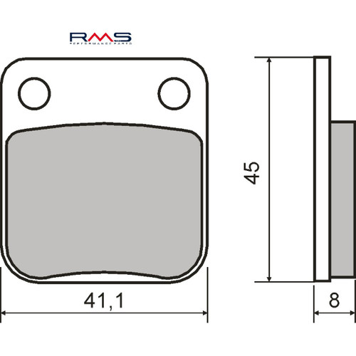 Rms paire plaquettes - rms,