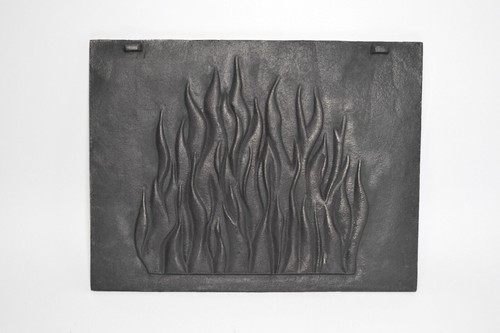 Plaque arrière fonte - fonte, pour