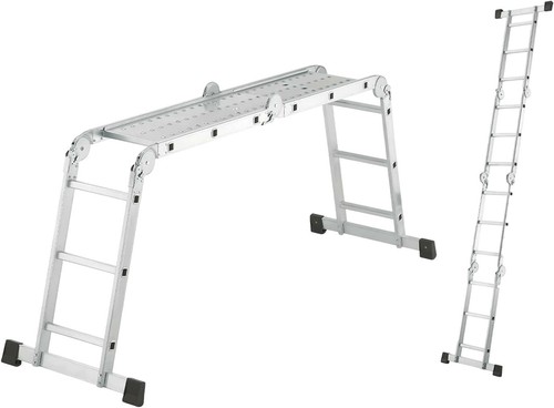 échelle pliable aluminium - Échelle,