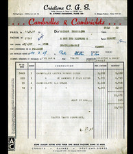 PARIS (XII°) UNDERWEAR / CAMBRELLES & BURGLARS Latex "CREATIONS C.G.S."