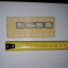 meccano CONSTRUCTEUR D'AVION coté de fuselage central p22  avec hublots litho