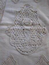 Antique Tulle and Lace Crib Top