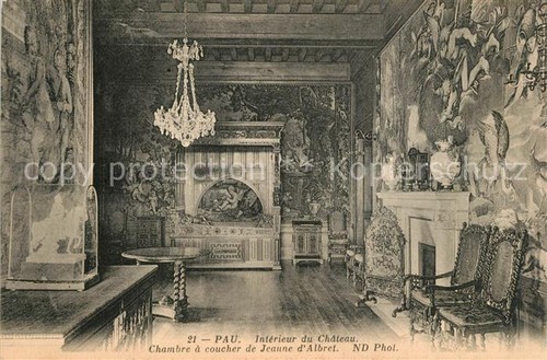 Pau interior chateau - pau,