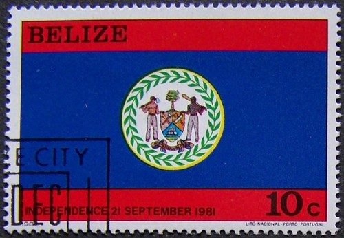 Timbre bélize - de,