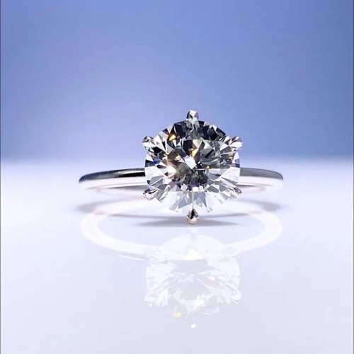 Bague solitaire diamant