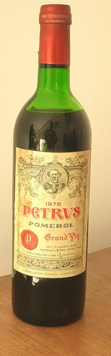 Vin pomerol château petrus - vin,