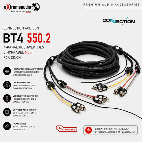 Connection audison bt4 550 - audison,