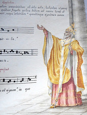 SUPERBE MANUSCRIT ENLUMINÉ début XX ème MUSIQUE RELIGIEUSE 26