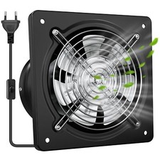 Extracteur d'Air Chaud 150 mm – Puissant Silencieux et Efficace | Valve Anti-...