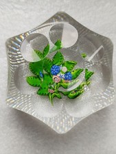 boule presse-papier cristal