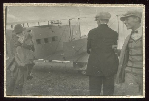 Photo ancienne aviation - ancienne,