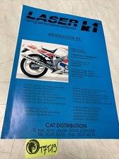 Pot échappement Laser K1 moto ancienne brochure vente catalogue prospectus