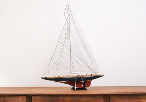 Maquette bateau en - de,