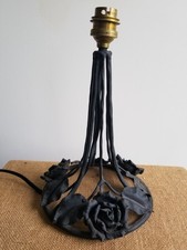 Pied de lampe  Fer Forgé ART