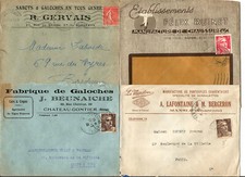20 Enveloppes publicitaires Variées sur le thème de la chaussure.
