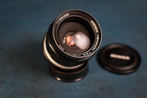 Objectif konica hexanon - objectif,
