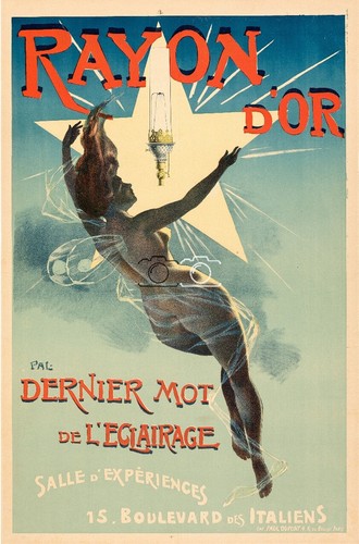 Pub lampe rayon or - pub,