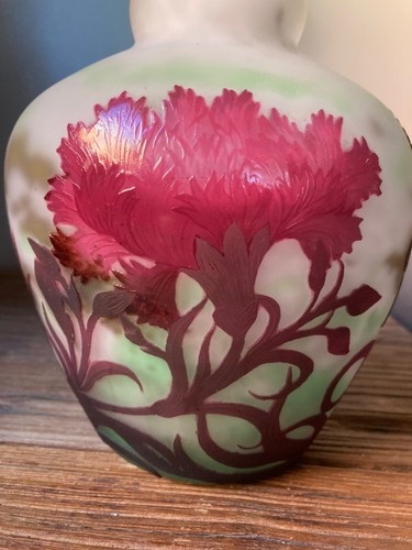 Vase art nouveau muller freres - vase,