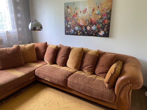 Canapé angle chesterfield - d’angle,