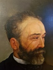 Ancien Portrait D'homme, Huile