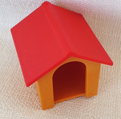 Niche chien rouge orange - rouge,