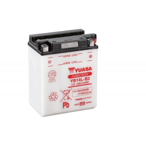 Batterie moto yuasa yb14l - yuasa, yb14l-b2
