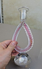 Bougeoir cristal Val Saint