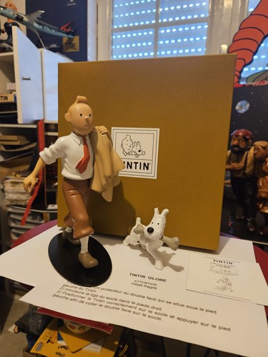 Figurine tintin kuifje leblon - figurine,