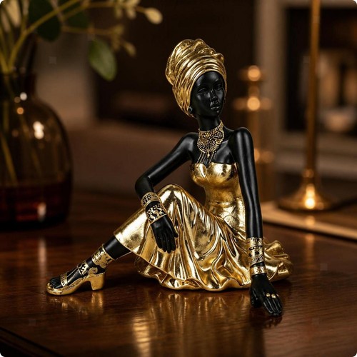 Figurine femme africaine - de,