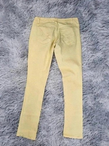 Jeans coupe droite broderies