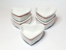 Lot 5 Coeur Porcelaine d'