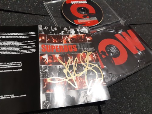 Superbus autographe jennifer - autographe,