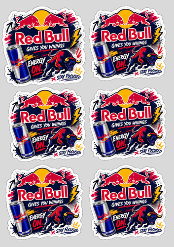 Stickers xxl vinyle red - stickers, "red