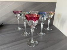 6 Verres A Vin Rouge Couleur