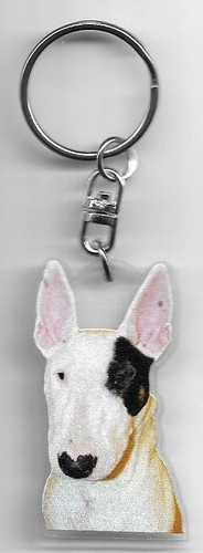 Bull terrier chien porte cles - terrier,