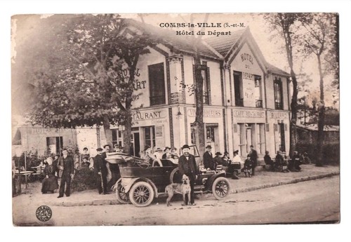 Cpa combs ville hôtel - combs-la-ville,, 77: