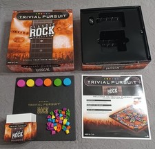 ?BARELY USED 2011 Trivial Pursuit CLASSIC ROCK EDITION Board Game, COMPLETE!