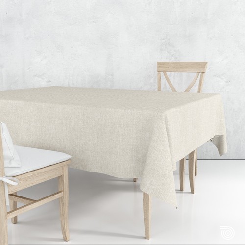 Nappe tissu coton enduit - tissu, –